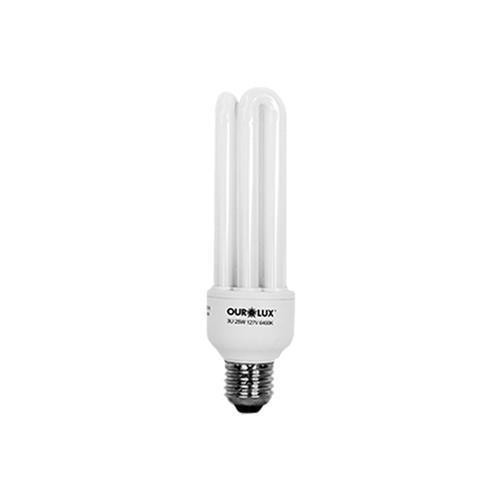 Lâmpada Eletrônica 15W 220V luz branco quente