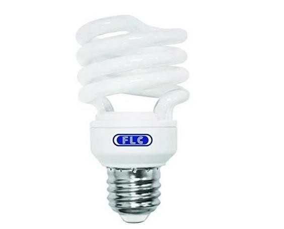 Lâmpada Eletrônica Espiral 23W 220V luz branco quente